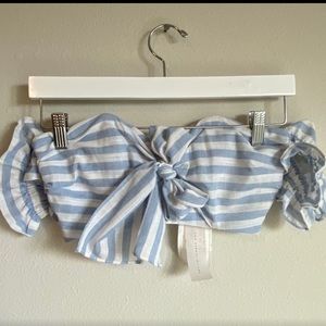 Sabo Skirt crop top NWT XS